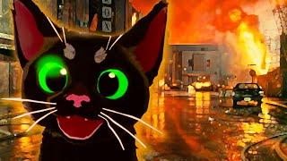 Cat Game Has A Cat In It. | Little Kitty Big City Full Playthrough