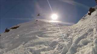 Backcountry Snowboarding in Zillertal