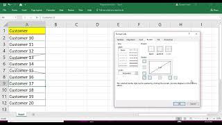 Excel : How to Draw Diagonal lines on Cells in excel - How to use diagonal borders on cells in excel