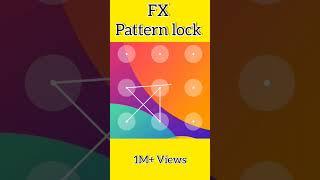 New Password Pattern lock #shorts #viralshorts #ytshorts #screenlock #patternlock #mobilelock