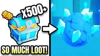 I Used x500+ Runic Mining Chests & Got This in Pets Go! (Roblox)