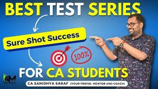 Best Chapter wise Test Series for CA Students | CA Final | CA Intermediate | CA Foundation