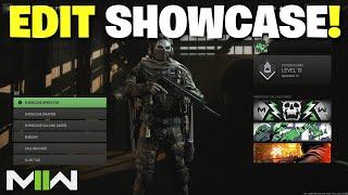 Modern Warfare 2 - How To Edit Your Showcase - Calling Cards, Operators, Weapons, & More!