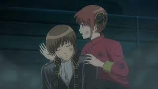 OkiKagu and Katsura/Elizabeth switched body. #gintama #anime #kagura #okita #katsura #elizabeth