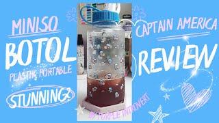 TOKOPEDIA HAUL BOTOL MINUM dari MINISO | unboxing review