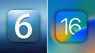 iOS 6 vs 16: Icon Comparison!