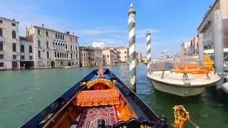 [VR 180 video] Relaxing gondola ride in Venice
