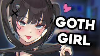 ASMR Goth Girl Falls in Love With You! Roleplay