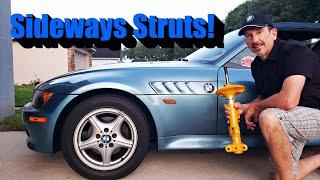 How To Install New Front Struts (and how NOT to): BMW Z3!