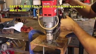 Milwaukee 2787 Cordless MAG Drill - M18 Fuel - Распаковка и испытания