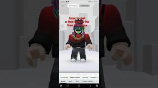 How to get a free blocky in roblox #roblox #shorts #keepup #blocky