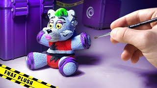 How to make FNAF plushie with clay | Roxanne Wolf | FNAF Security Breach