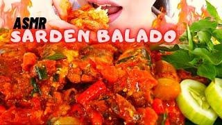 ASMR SARDEN GORENG BALADO KING'S FISHER SUPER TASTY  GAK ADA LAWAN | ASMR INDONESIA