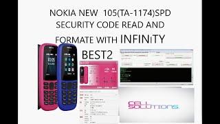 NOKIA 105 TA -1174 (2019) SPD SECURITY CODE READ AND FORMATE WITH INFINITY BEST2