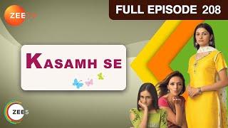 Kasamh Se - Full Episode - 208 - Prachi Desai, Ram Kapoor, Roshni Chopra - Zee TV