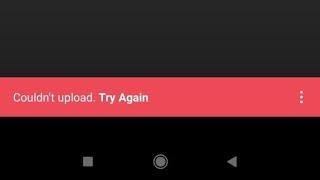 HOW TO FIX Couldn't upload. Try again Instagram Story | Instagram Story Not Uploading Problem