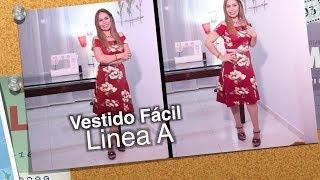 Diy Vestido Fácil Linea A   Easy Dress Line A- Omaira tv