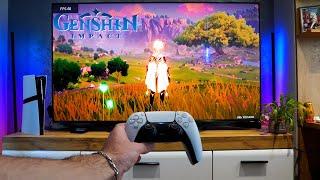 GENSHIN IMPACT PS5 Pro- POV Gameplay 65" TV, 4K 60FPS