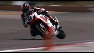 Eric Bostrom Superbike Testing Session at Spring Mountain