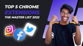 Top 5 Productivity Chrome Extensions to Install RIGHT NOW | Best productivity tools in 2022 - DOPE