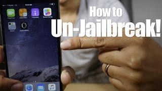 How to Un-Jailbreak the iOS Devices without Restoring/Updating the iOS Version