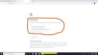 No Internet | How to Fix "There is something wrong with the proxy server, or ..."