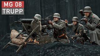 Machine Gun 08 & MG Squad Explained! (FIRST WORLD WAR) German with subtitles