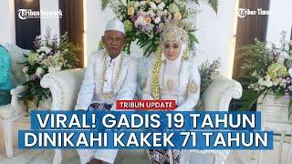 Pernikahan Beda Usia Kembali Terjadi, Seorang Kakek 71 Tahun Nikahi Gadis 19 Tahun di Subang
