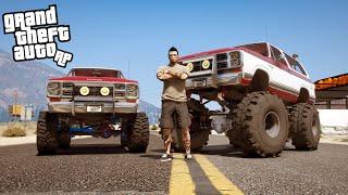 PUTTING A HUGE LIFTKIT ON A RARE DODGE RAMCHARGER! - GTA5 RP