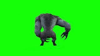 Temple run Demon Monkey Green Screen