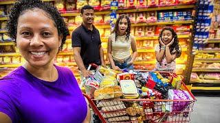 VLOG NO SUPERMERCADO EM FAMÍLIA| COMPRAS DO MÊS + VALOR TOTAL️