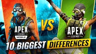 10 BIGGEST Differences Between Apex Mobile & Apex Legends