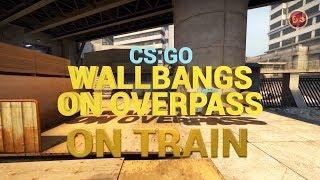 Top 10 Wallbangs on TRAIN, OVERPASS, NUKE AND CACHE 2018  CS GO