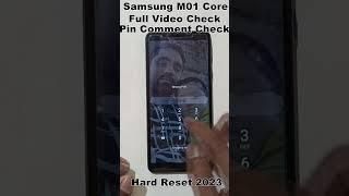 How To Samsung M01 Core Hard Reset 2023 | M01 Core Hard Reset 2023 | Samsung Unlock 2023