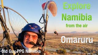 Explore Namibia - Flying with my friend Cornelis in his picturesque hometown Omaruru, in Namibia.