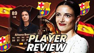 89 COVER STAR AITANA BONMATI PLAYER REVIEW! FC 25 ULTIMATE TEAM