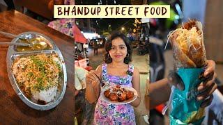 BHANDUP STREET FOOD  | Appam, Lays Frankie, Chaat | Anagha Mirgal | foodvlog | Mumbai Street Food