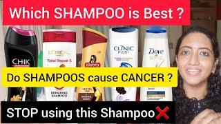 Which SHAMPOO is best ? Top 20 Shampoos in India ranked from Worst to Best | Is ur SHAMPOO Safe ?