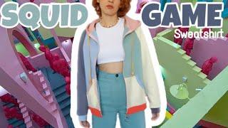 I SEWED A SQUID GAME INSPIRATION HOODIE | DAMLA TORAL