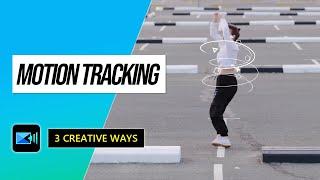 How to Stick Text & Effects to Moving Objects (Motion Tracking) | PowerDirector Tutorial