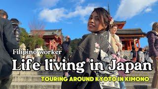 A Day in Kyoto: Exploring in Kimono with My Friend!