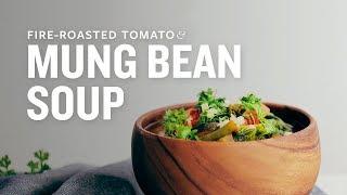 Fire-Roasted Tomato & Mung Bean Soup | Minimalist Baker Recipes