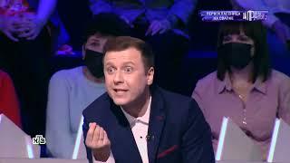 Актер Дмитрий Гриневич в остросоциальном ток-шоу «За гранью» на «НТВ»
