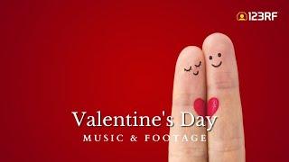 Valentine's Day Music and Footage