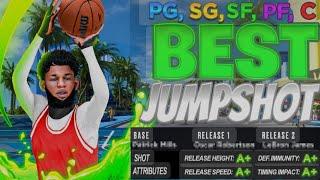 New* HOW TO MAKE THE BEST JUMPSHOT IN NBA 2K24 6,5 to 6,10 GAMEBREAKING!!!