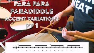 Para-Para-Paradiddle Accent Variations Part 1 - Dirty Bandana Drums