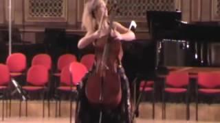 Cello solo recital. Conservatorio "Santa Cecilia" di Roma