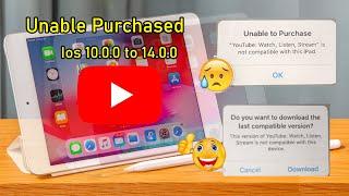 #Unable to purchase, YOUTUB unable to purchased downloaded | How to fix unable to purchase