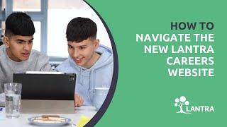 How to navigate the new Lantra careers website