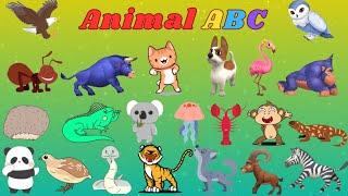 ABC Animals Song A9Th125 | Alphabet Animals | Kids TV